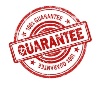 100% Money Back Guarantee
